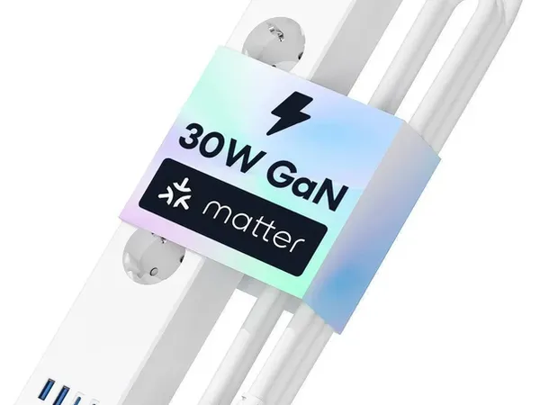 Meross Matter Smart Fast Charging Power Strip (EU Version) - MSP844